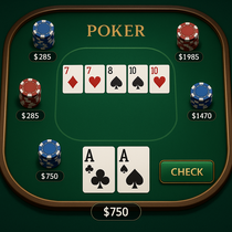 Jauni Casino - Poker Table Game - Texas Holdem